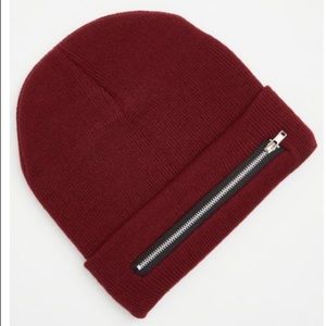 🆕 beanie w/ zipper ✨4 for $25✨